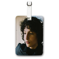 Onyourcases Finn Wolfhard Art Custom Luggage Tags Personalized Name PU Leather Luggage Tag With Strap Awesome Top Baggage Hanging Suitcase Bag Tags Name ID Labels Travel Bag Accessories