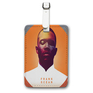 Onyourcases Frank Ocean Custom Luggage Tags Personalized Name PU Leather Luggage Tag With Strap Awesome Top Baggage Hanging Suitcase Bag Tags Name ID Labels Travel Bag Accessories