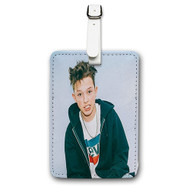 Onyourcases jacob sartorius 2 Custom Luggage Tags Personalized Name PU Leather Luggage Tag With Strap Awesome Top Baggage Hanging Suitcase Bag Tags Name ID Labels Travel Bag Accessories