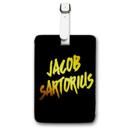 Onyourcases jacob sartorius Art Custom Luggage Tags Personalized Name PU Leather Luggage Tag With Strap Awesome Top Baggage Hanging Suitcase Bag Tags Name ID Labels Travel Bag Accessories