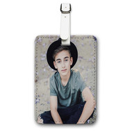 Onyourcases Johnny Orlando Custom Luggage Tags Personalized Name PU Leather Luggage Tag With Strap Awesome Top Baggage Hanging Suitcase Bag Tags Name ID Labels Travel Bag Accessories