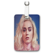 Onyourcases Katy Perry Custom Luggage Tags Personalized Name PU Leather Luggage Tag With Strap Awesome Top Baggage Hanging Suitcase Bag Tags Name ID Labels Travel Bag Accessories