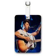 Onyourcases Niall Horan Custom Luggage Tags Personalized Name PU Leather Luggage Tag With Strap Awesome Top Baggage Hanging Suitcase Bag Tags Name ID Labels Travel Bag Accessories