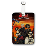 Onyourcases Bone Thugs and Harmony Art Custom Luggage Tags Personalized Name PU Leather Luggage Tag With Strap Awesome Baggage Top Brand Hanging Suitcase Bag Tags Name ID Labels Travel Bag Accessories