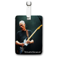 Onyourcases David Gilmour Pink Floyd Custom Luggage Tags Personalized Name PU Leather Luggage Tag With Strap Awesome Baggage Top Brand Hanging Suitcase Bag Tags Name ID Labels Travel Bag Accessories