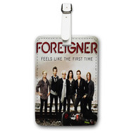 Onyourcases Foreigner Custom Luggage Tags Personalized Name PU Leather Luggage Tag With Strap Awesome Baggage Top Brand Hanging Suitcase Bag Tags Name ID Labels Travel Bag Accessories
