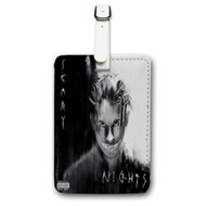 Onyourcases G Eazy Scary Nights Custom Luggage Tags Personalized Name PU Leather Luggage Tag With Strap Awesome Baggage Top Brand Hanging Suitcase Bag Tags Name ID Labels Travel Bag Accessories