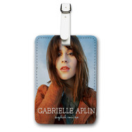 Onyourcases Gabrielle Aplin Custom Luggage Tags Personalized Name PU Leather Luggage Tag With Strap Awesome Baggage Top Brand Hanging Suitcase Bag Tags Name ID Labels Travel Bag Accessories