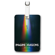 Onyourcases imagine dragons Custom Luggage Tags Personalized Name PU Leather Luggage Tag With Strap Awesome Baggage Top Brand Hanging Suitcase Bag Tags Name ID Labels Travel Bag Accessories