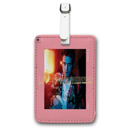 Onyourcases John Mayer Love On The Weekend Custom Luggage Tags Personalized Name PU Leather Luggage Tag With Strap Awesome Baggage Top Brand Hanging Suitcase Bag Tags Name ID Labels Travel Bag Accessories