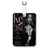 Onyourcases Keyshia Cole Custom Luggage Tags Personalized Name PU Leather Luggage Tag With Strap Awesome Baggage Top Brand Hanging Suitcase Bag Tags Name ID Labels Travel Bag Accessories