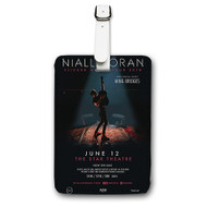 Onyourcases Niall Horan Flicker World Tour 2018 Custom Luggage Tags Personalized Name PU Leather Luggage Tag With Strap Awesome Baggage Top Brand Hanging Suitcase Bag Tags Name ID Labels Travel Bag Accessories