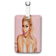 Onyourcases Nicki Minaj Best Custom Luggage Tags Personalized Name PU Leather Luggage Tag With Strap Awesome Baggage Top Brand Hanging Suitcase Bag Tags Name ID Labels Travel Bag Accessories