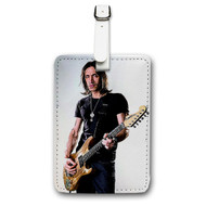 Onyourcases Nuno Bettencourt Custom Luggage Tags Personalized Name PU Leather Luggage Tag With Strap Awesome Baggage Top Brand Hanging Suitcase Bag Tags Name ID Labels Travel Bag Accessories