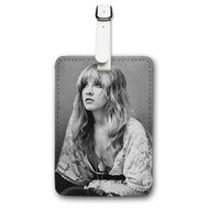 Onyourcases Stevie Nicks Custom Luggage Tags Personalized Name PU Leather Luggage Tag With Strap Awesome Baggage Top Brand Hanging Suitcase Bag Tags Name ID Labels Travel Bag Accessories