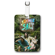 Onyourcases Summer Salt Custom Luggage Tags Personalized Name PU Leather Luggage Tag With Strap Awesome Baggage Top Brand Hanging Suitcase Bag Tags Name ID Labels Travel Bag Accessories