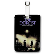 Onyourcases The Exorcist Custom Luggage Tags Personalized Name PU Leather Luggage Tag With Strap Awesome Baggage Top Brand Hanging Suitcase Bag Tags Name ID Labels Travel Bag Accessories