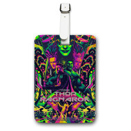 Onyourcases Thor Ragnarok Custom Luggage Tags Personalized Name PU Leather Luggage Tag With Strap Awesome Baggage Top Brand Hanging Suitcase Bag Tags Name ID Labels Travel Bag Accessories