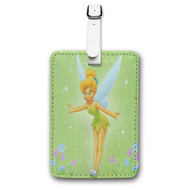 Onyourcases tinkerbell Custom Luggage Tags Personalized Name PU Leather Luggage Tag With Strap Awesome Baggage Top Brand Hanging Suitcase Bag Tags Name ID Labels Travel Bag Accessories