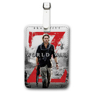 Onyourcases World War Z Custom Luggage Tags Personalized Name PU Leather Luggage Tag With Strap Awesome Baggage Top Brand Hanging Suitcase Bag Tags Name ID Labels Travel Bag Accessories