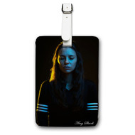Onyourcases Amy Shark Custom Luggage Tags Personalized Name PU Leather Luggage Tag With Strap Awesome Baggage Brand Top Hanging Suitcase Bag Tags Name ID Labels Travel Bag Accessories