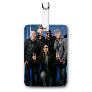 Onyourcases Backstreet Boys Custom Luggage Tags Personalized Name PU Leather Luggage Tag With Strap Awesome Baggage Brand Top Hanging Suitcase Bag Tags Name ID Labels Travel Bag Accessories