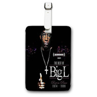 Onyourcases Big L Custom Luggage Tags Personalized Name PU Leather Luggage Tag With Strap Awesome Baggage Brand Top Hanging Suitcase Bag Tags Name ID Labels Travel Bag Accessories