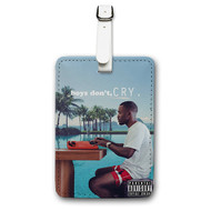 Onyourcases Frank Ocean Boys Don t Cry Custom Luggage Tags Personalized Name PU Leather Luggage Tag With Strap Awesome Baggage Brand Top Hanging Suitcase Bag Tags Name ID Labels Travel Bag Accessories