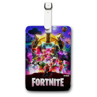 Onyourcases Infinity War Fortnite Custom Luggage Tags Personalized Name PU Leather Luggage Tag With Strap Awesome Baggage Brand Top Hanging Suitcase Bag Tags Name ID Labels Travel Bag Accessories