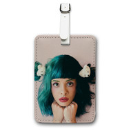 Onyourcases Melanie Martinez New Custom Luggage Tags Personalized Name PU Leather Luggage Tag With Strap Awesome Baggage Brand Top Hanging Suitcase Bag Tags Name ID Labels Travel Bag Accessories