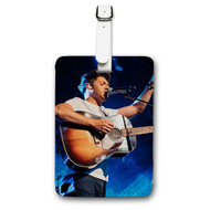 Onyourcases Niall Horan Custom Luggage Tags Personalized Name PU Leather Luggage Tag With Strap Awesome Baggage Brand Top Hanging Suitcase Bag Tags Name ID Labels Travel Bag Accessories