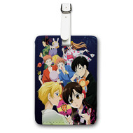 Onyourcases Ouran Highschool Host Club Custom Luggage Tags Personalized Name PU Leather Luggage Tag With Strap Awesome Baggage Brand Top Hanging Suitcase Bag Tags Name ID Labels Travel Bag Accessories