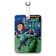 Onyourcases Planet Sheen Custom Luggage Tags Personalized Name PU Leather Luggage Tag With Strap Awesome Baggage Brand Top Hanging Suitcase Bag Tags Name ID Labels Travel Bag Accessories