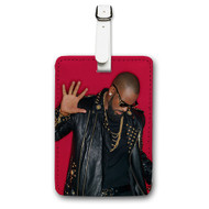 Onyourcases R Kelly R B Custom Luggage Tags Personalized Name PU Leather Luggage Tag With Strap Awesome Baggage Brand Top Hanging Suitcase Bag Tags Name ID Labels Travel Bag Accessories