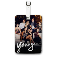Onyourcases Younger Custom Luggage Tags Personalized Name PU Leather Luggage Tag With Strap Awesome Baggage Brand Top Hanging Suitcase Bag Tags Name ID Labels Travel Bag Accessories