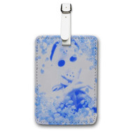 Onyourcases Yung Lean Frost God Custom Luggage Tags Personalized Name PU Leather Luggage Tag With Strap Awesome Baggage Brand Top Hanging Suitcase Bag Tags Name ID Labels Travel Bag Accessories