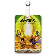 Onyourcases Avatar The Last Airbender Aang Custom Luggage Tags Personalized Name PU Leather Luggage Tag With Strap Awesome Baggage Brand Hanging Top Suitcase Bag Tags Name ID Labels Travel Bag Accessories