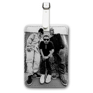 Onyourcases Beastie Boys Custom Luggage Tags Personalized Name PU Leather Luggage Tag With Strap Awesome Baggage Brand Hanging Top Suitcase Bag Tags Name ID Labels Travel Bag Accessories