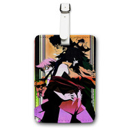 Onyourcases Cowboy Bebop Custom Luggage Tags Personalized Name PU Leather Luggage Tag With Strap Awesome Baggage Brand Hanging Top Suitcase Bag Tags Name ID Labels Travel Bag Accessories