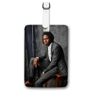 Onyourcases Daniel Caesar Custom Luggage Tags Personalized Name PU Leather Luggage Tag With Strap Awesome Baggage Brand Hanging Top Suitcase Bag Tags Name ID Labels Travel Bag Accessories