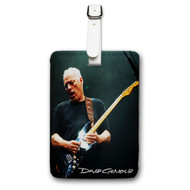 Onyourcases David Gilmour Pink Floyd Custom Luggage Tags Personalized Name PU Leather Luggage Tag With Strap Awesome Baggage Brand Hanging Top Suitcase Bag Tags Name ID Labels Travel Bag Accessories