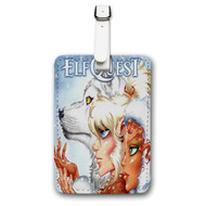 Onyourcases Elfquest Winter Special II Custom Luggage Tags Personalized Name PU Leather Luggage Tag With Strap Awesome Baggage Brand Hanging Top Suitcase Bag Tags Name ID Labels Travel Bag Accessories