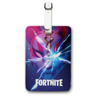 Onyourcases Fortnite Season 5 Custom Luggage Tags Personalized Name PU Leather Luggage Tag With Strap Awesome Baggage Brand Hanging Top Suitcase Bag Tags Name ID Labels Travel Bag Accessories