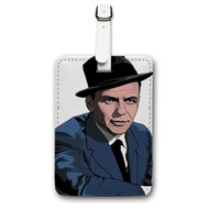 Onyourcases Frank Sinatra Custom Luggage Tags Personalized Name PU Leather Luggage Tag With Strap Awesome Baggage Brand Hanging Top Suitcase Bag Tags Name ID Labels Travel Bag Accessories
