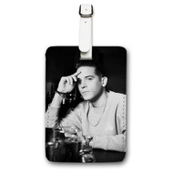 Onyourcases G Eazy Custom Luggage Tags Personalized Name PU Leather Luggage Tag With Strap Awesome Baggage Brand Hanging Top Suitcase Bag Tags Name ID Labels Travel Bag Accessories