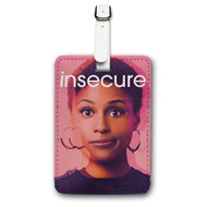 Onyourcases Insecure HBO Custom Luggage Tags Personalized Name PU Leather Luggage Tag With Strap Awesome Baggage Brand Hanging Top Suitcase Bag Tags Name ID Labels Travel Bag Accessories