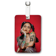 Onyourcases Kehlani Music Custom Luggage Tags Personalized Name PU Leather Luggage Tag With Strap Awesome Baggage Brand Hanging Top Suitcase Bag Tags Name ID Labels Travel Bag Accessories