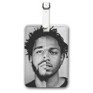Onyourcases Kendrick Lamar and J Cole Custom Luggage Tags Personalized Name PU Leather Luggage Tag With Strap Awesome Baggage Brand Hanging Top Suitcase Bag Tags Name ID Labels Travel Bag Accessories