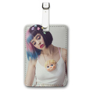 Onyourcases Melanie Martinez Custom Luggage Tags Personalized Name PU Leather Luggage Tag With Strap Awesome Baggage Brand Hanging Top Suitcase Bag Tags Name ID Labels Travel Bag Accessories