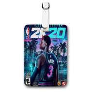 Onyourcases NBA 2 K20 Legend Edition Custom Luggage Tags Personalized Name PU Leather Luggage Tag With Strap Awesome Baggage Brand Hanging Top Suitcase Bag Tags Name ID Labels Travel Bag Accessories